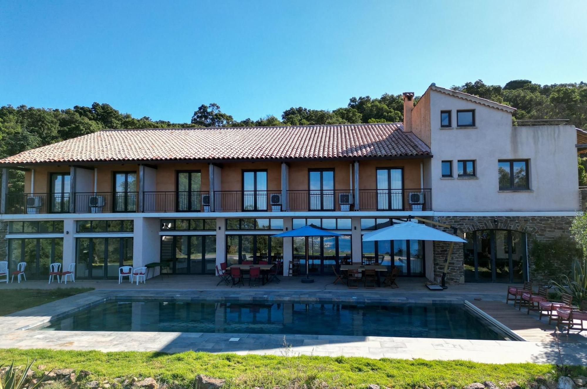 Grande Villa 750 M2 Le Mas Des Chenes Bormes-les-Mimosas Exteriör bild